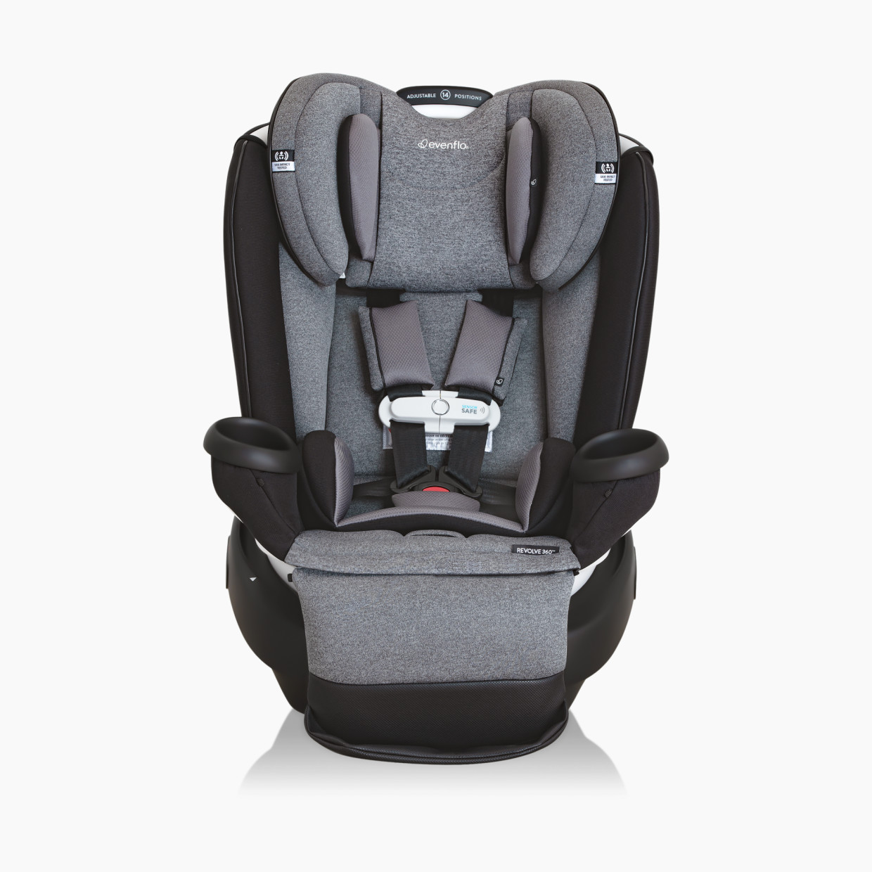 Evenflo Gold Revolve 360 Extend Rotational All-in-One with SensorSafe - Moonstone Grey.