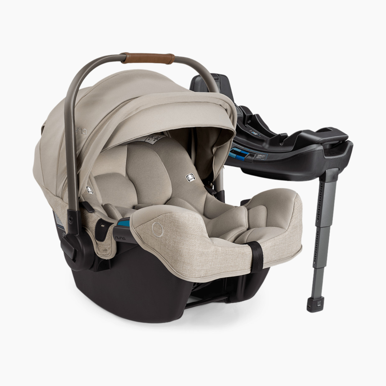 Nuna PIPA rx Infant Car Seat with RELX Base - Hazelwood.