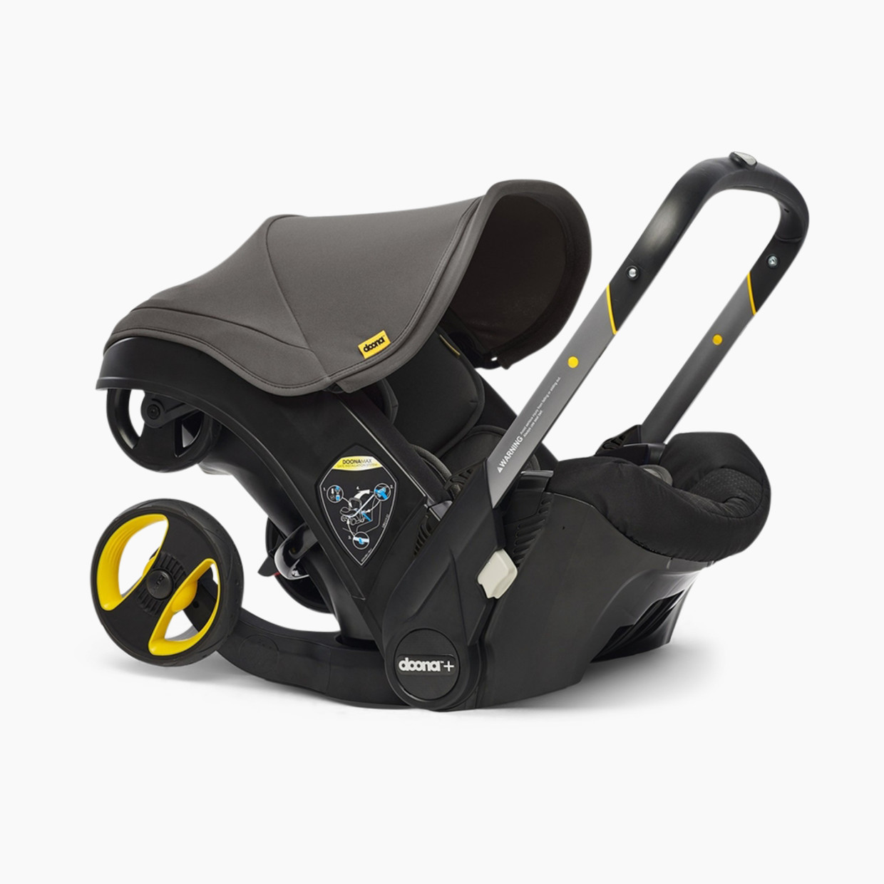 Doona Infant Car Seat & Stroller - Grey Hound.