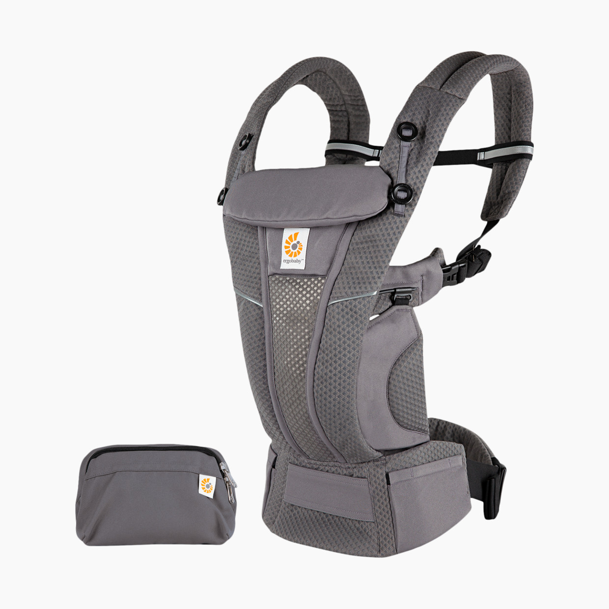 Ergobaby Omni Breeze Baby Carrier - Graphite Grey.