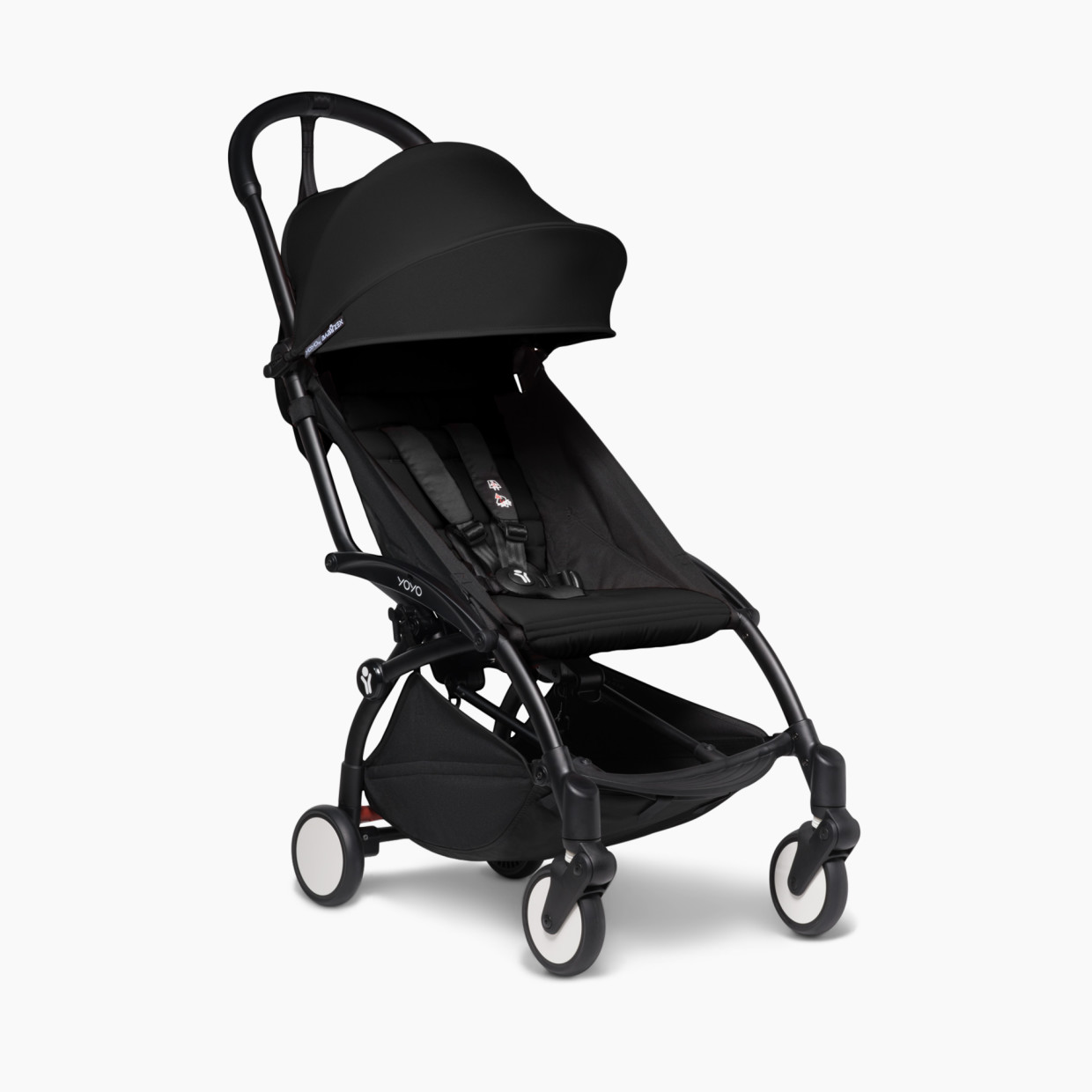 Babyzen YOYO2 6+ Stroller (Discontinued) - Black Frame/Black Pack.