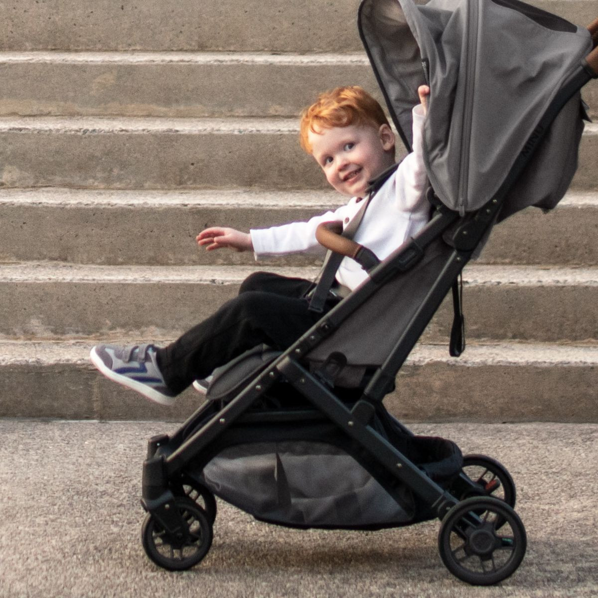 UPPAbaby Minu V2 Stroller - Greyson.