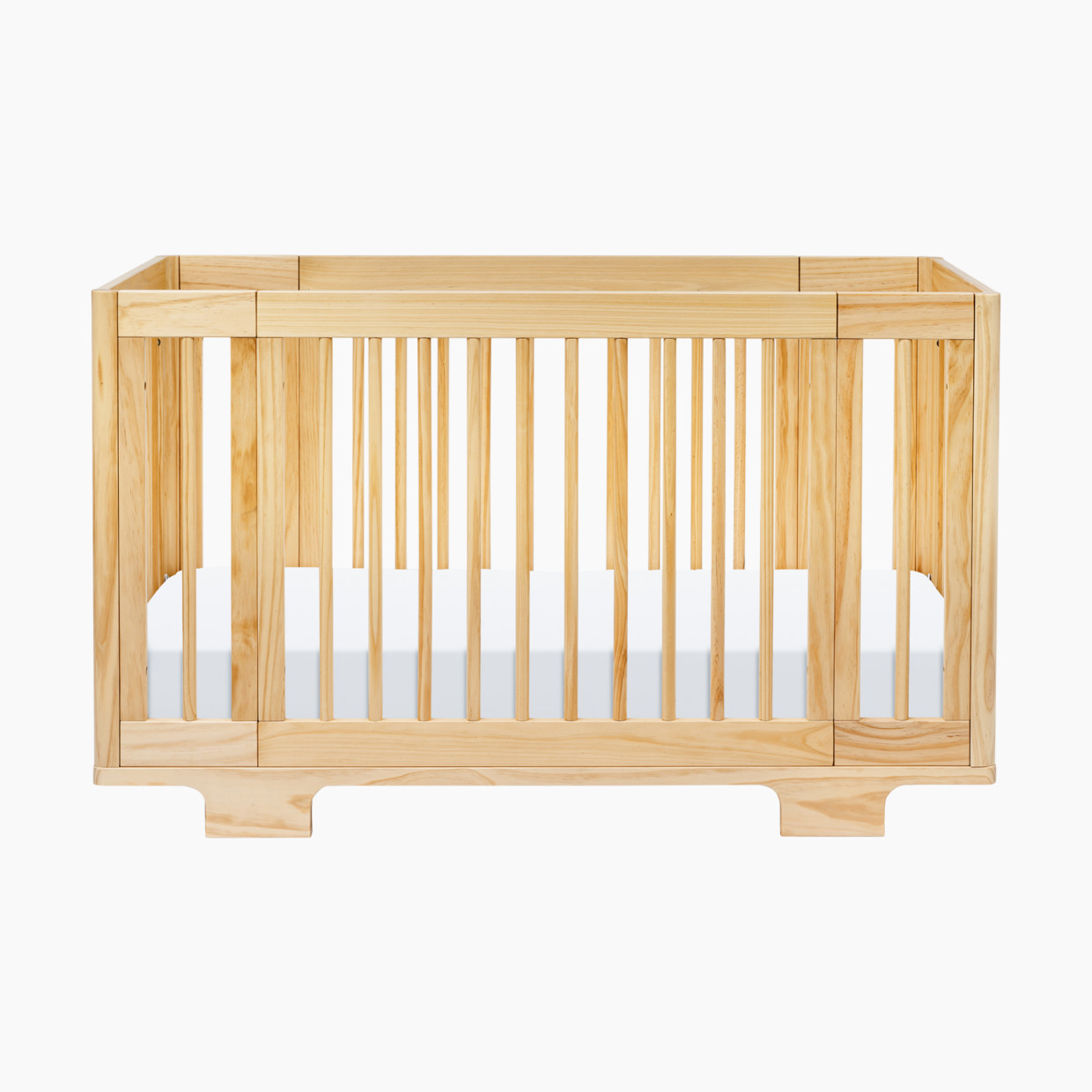 babyletto Yuzu 8-in-1 Convertible Crib with All-Stages Conversion Kits - Natural.