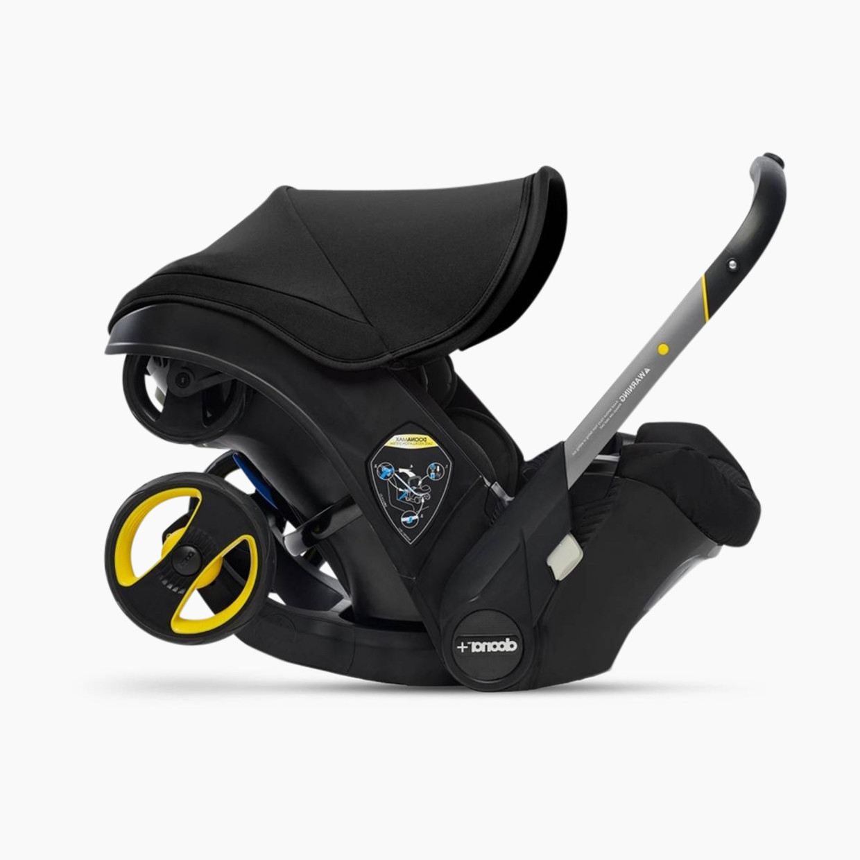 Doona Infant Car Seat & Stroller - Nitro Black.
