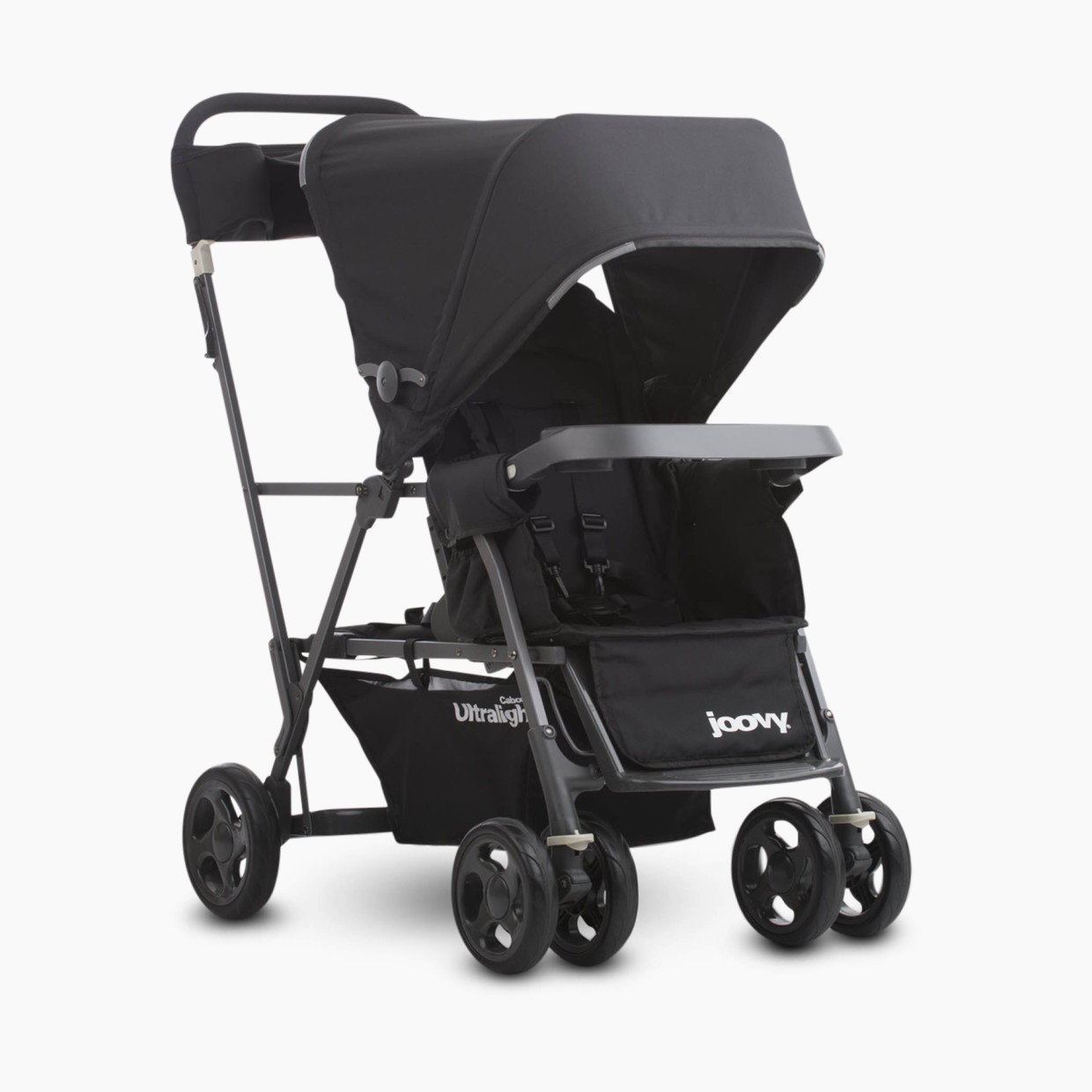 Joovy Caboose Ultralight Graphite Stroller - Black.