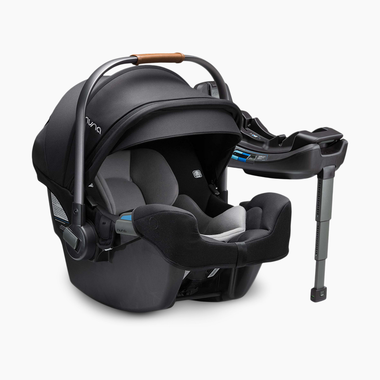 Nuna PIPA rx Infant Car Seat with RELX Base - Caviar.