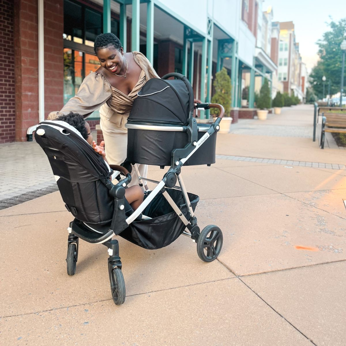 Mockingbird Bassinet - Black.