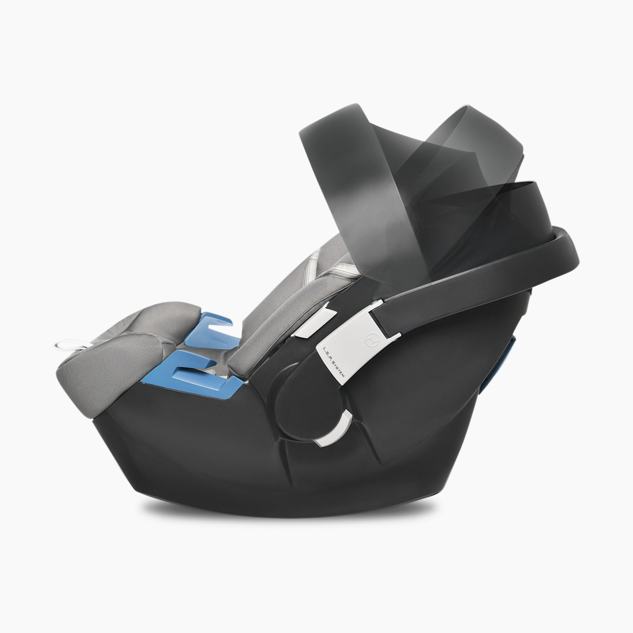 Cybex Aton 2 SensorSafe Infant Car Seat - Lavastone Black.