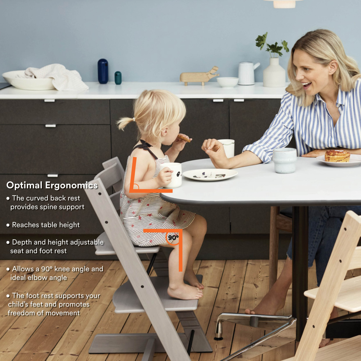 Stokke Tripp Trapp High Chair² - Oak Natural.