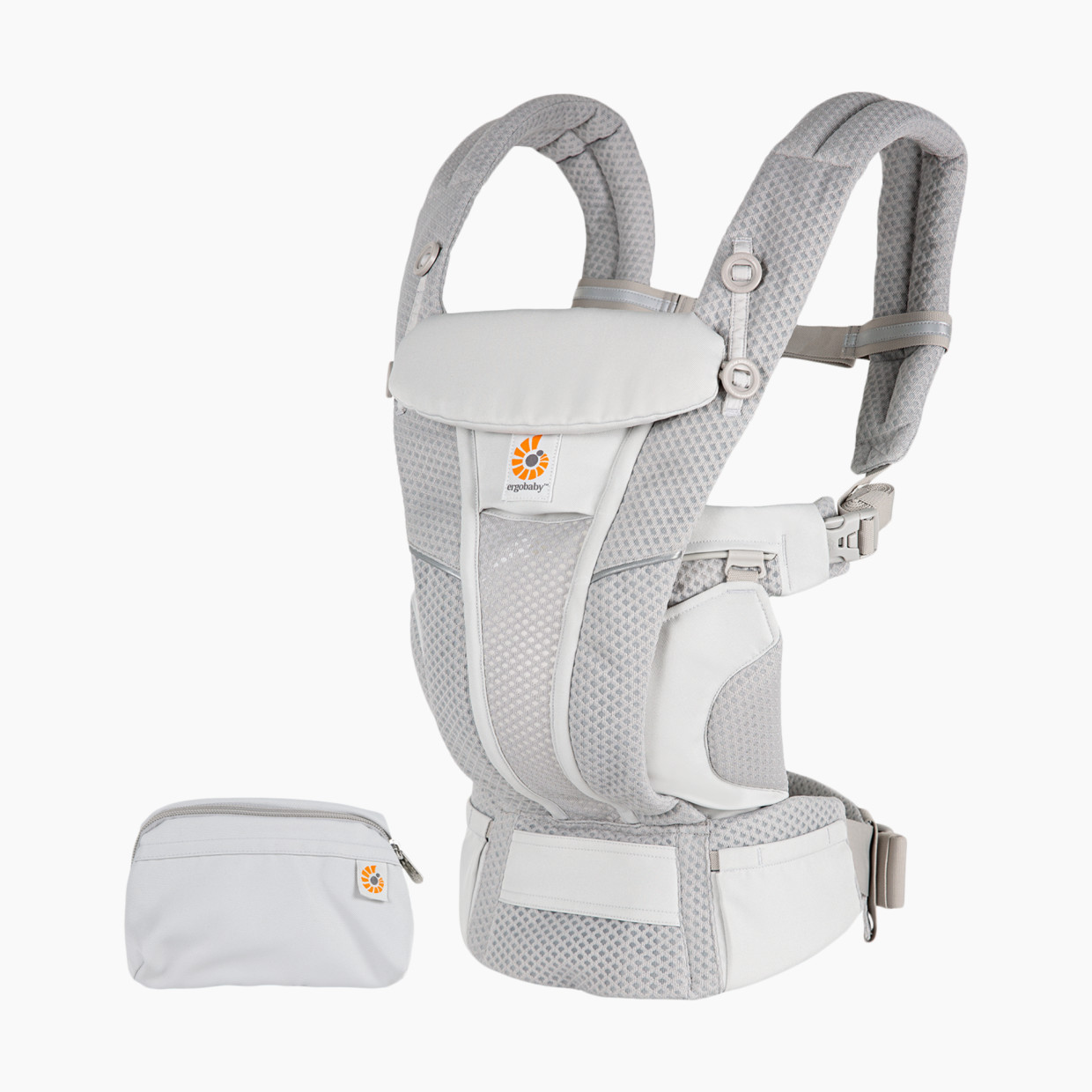 Ergobaby Omni Breeze Baby Carrier - Pearl Grey.