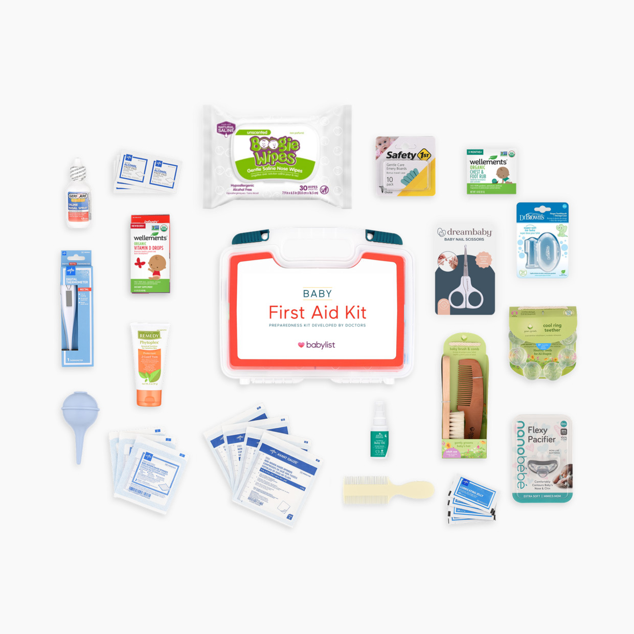 Babylist Baby First Aid & Grooming Kit.