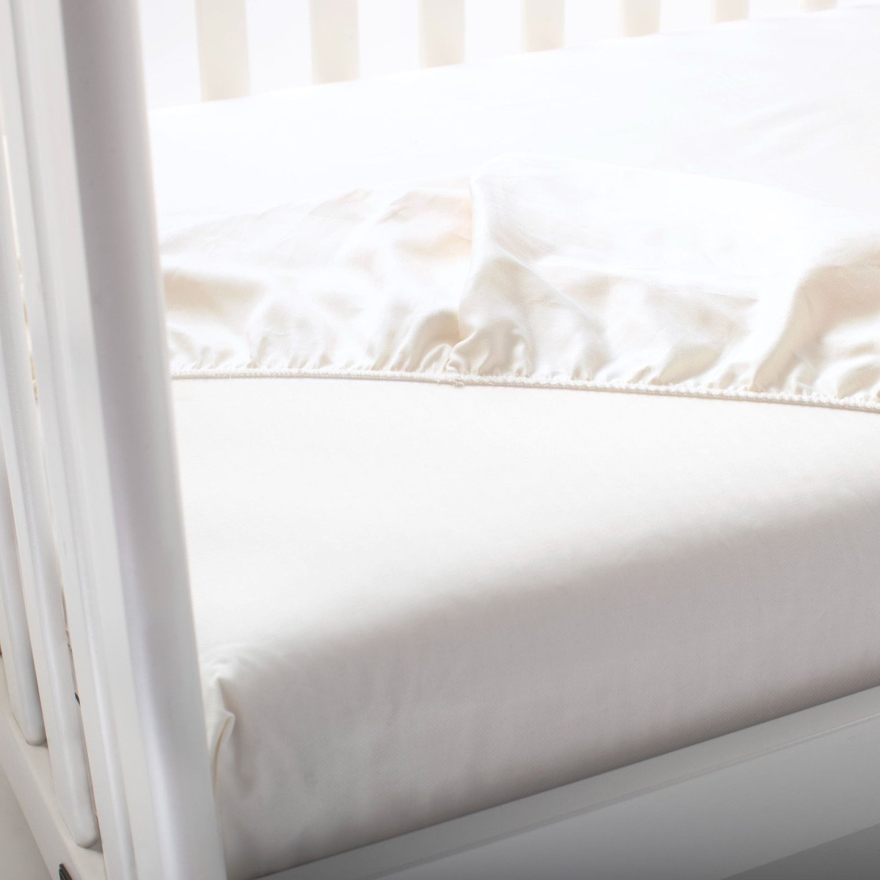 Naturepedic Organic Crib Sheet - White.