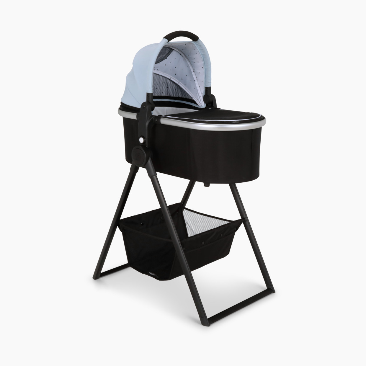 Mockingbird Bassinet + Bassinet Stand Bundle - Sky.