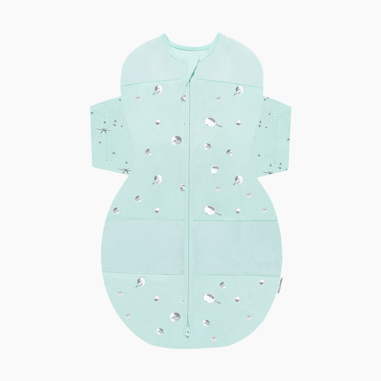 Happiest Baby Snoo Sack - Teal Planets, Small.