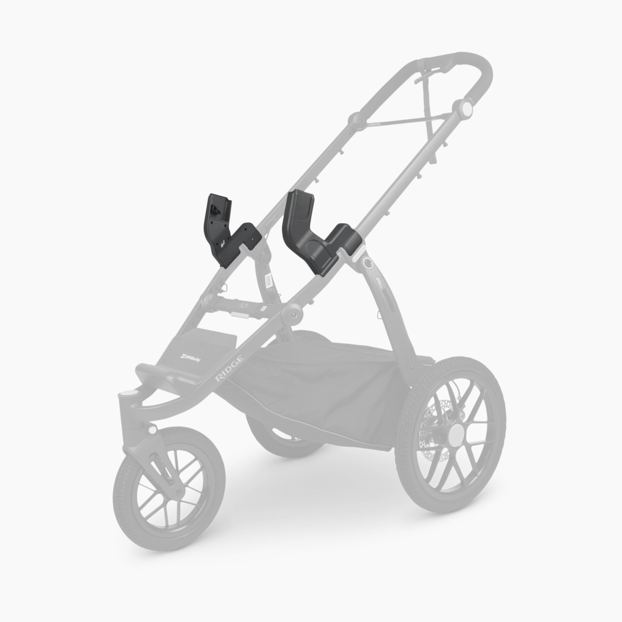 UPPAbaby RIDGE Car Seat Adapters (Maxi-Cosi, Nuna, Cybex, & BeSafe).