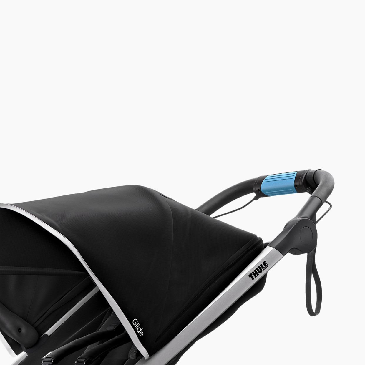 Thule Glide 2 Jogging Stroller - Black/Silver Frame -Discontinued.