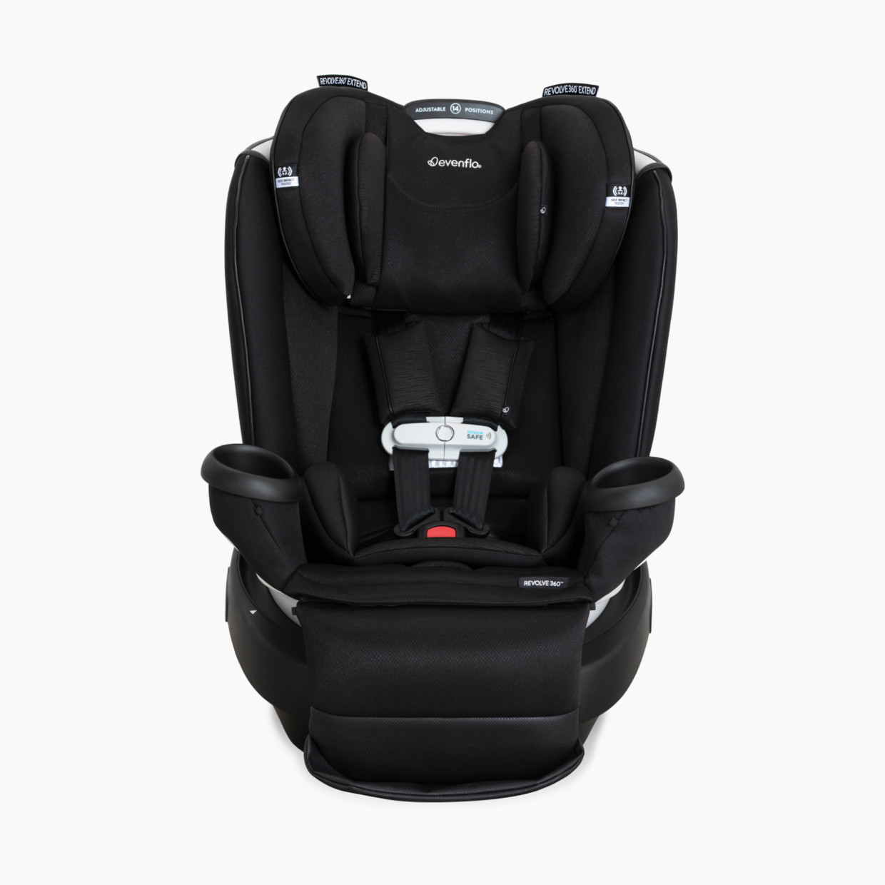 Evenflo Gold Revolve 360 Extend Rotational All-in-One with SensorSafe - Onyx Black.